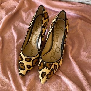 Leopard heels